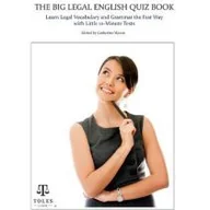 Książki do nauki języka angielskiego - The Big Legal English Quiz Book - miniaturka - grafika 1