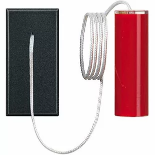 Legrand AXOLUTE Przycisk z cięgnem 1P 1M 10A 250V antracyt HS4033 HS4033 - Gniazdka elektryczne - miniaturka - grafika 1