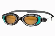 Pływanie - ZOGGS Okularki pływackie PREDATOR FLEX POLARIZED ULTRA zielone - miniaturka - grafika 1