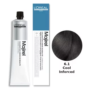 Loreal Majirel 6.1 Cool Inforced - Farby do włosów i szampony koloryzujące - miniaturka - grafika 1