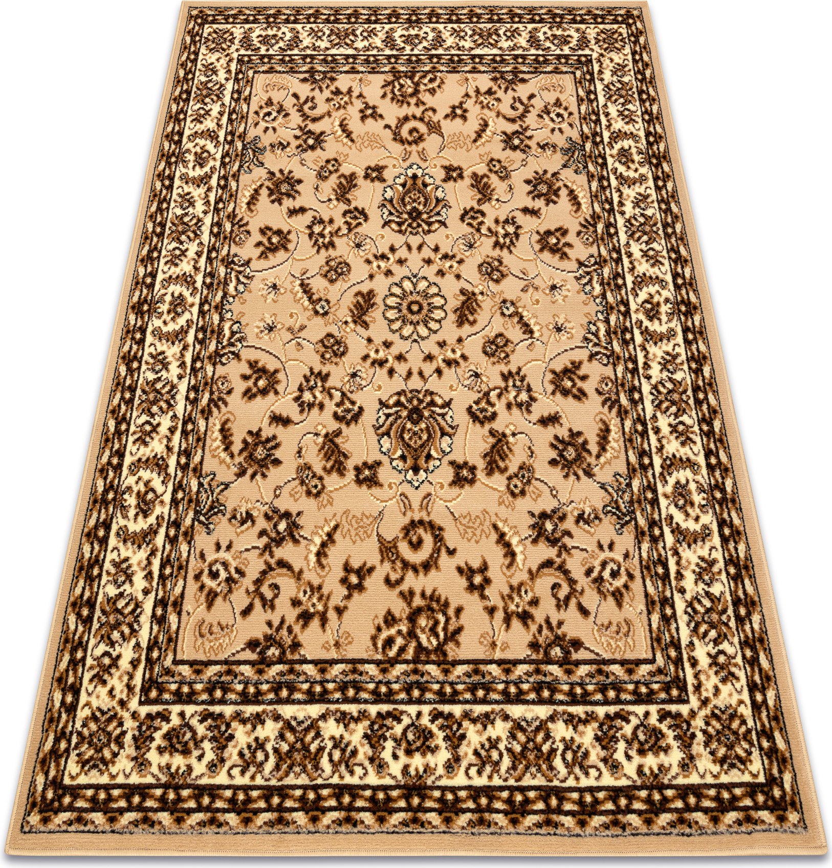 Dywan BCF Morad KLASYK klasyczny - beż beżowy 160x220 cm