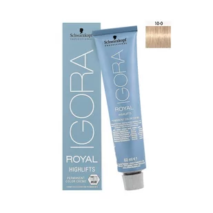 Schwarzkopf Igora Royal HIGHLIFTS Farba do Włosów 10-0 60ml - Farby do włosów i szampony koloryzujące - miniaturka - grafika 1