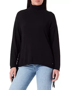 Replay Damski sweter DK1462, 098 czarny, XXS - Swetry damskie - miniaturka - grafika 1