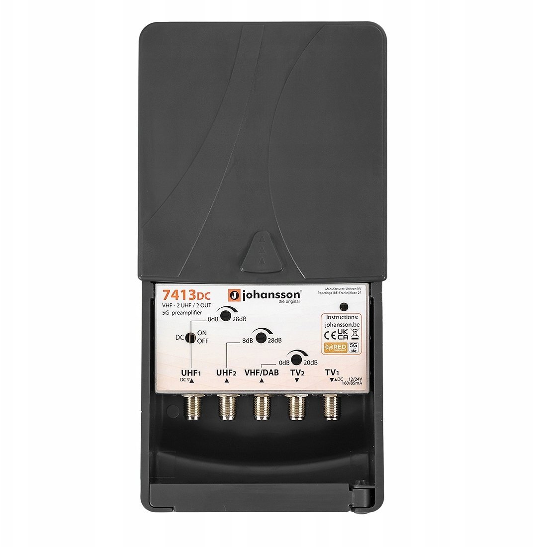 Johansson 7413DC 2xUHF VHF 2TV