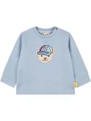 Bluzy i sweterki niemowlęce - Steiff Bluza w kolorze błękitnym - miniaturka - grafika 1