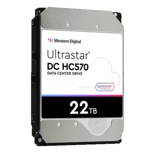 Dysk twardy Western Digital Ultrastar DC HC570 3.5'' HDD 22TB 7200RPM SAS 12Gb/s 512MB | 0F48052 - Dyski serwerowe - miniaturka - grafika 1