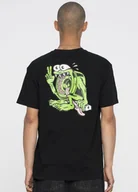 Koszulki męskie - t-shirt męski SANTA CRUZ SLIMEY TEE Black - miniaturka - grafika 1