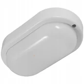 Lampy sufitowe - Oprawa Led Kanlo Owalna 8W 4000K 760LM IP54 Biała - miniaturka - grafika 1