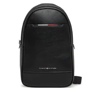 Plecaki - Plecak Tommy Hilfiger Th Central Sling Bag AM0AM13575 Czarny - miniaturka - grafika 1