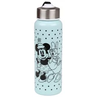 Shakery i bidony sportowe - Myszka Minnie Daisy Disney Plastikowa Butelka/Bidon, Miętowa W Groszki 650Ml 650 Ml - miniaturka - grafika 1