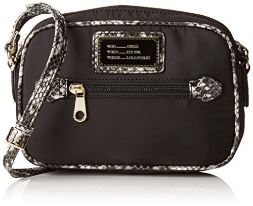 Guess Florencia Crossbody Top Zip torebki damskie, rozmiar uniwersalny, czarny - Czarny Black Multi - jeden rozmiar