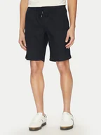 Spodenki męskie - Tommy Hilfiger Szorty materiałowe Harlem MW0MW37804 Granatowy Regular Fit - miniaturka - grafika 1