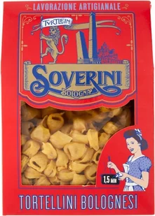 Tortellini świeże pierożki Bolognese 250g - Soverini - Szybkie dania obiadowe - miniaturka - grafika 1