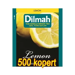 Dilmah Lemon 500 kopert herbata czarna - Herbata - miniaturka - grafika 1