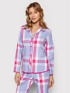 Piżamy damskie - Cyberjammies Koszulka piżamowa Carrie 9057 Fioletowy Regular Fit - miniaturka - grafika 1