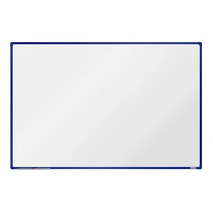 boardOK Biała magnetyczna tablica boardOK, 180 x 120 cm, niebieska rama VOK180120-1200 - Tablice i flipcharty - miniaturka - grafika 1