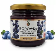 Konfitury, marmolady, powidła - Przetwory z Borówki Konfitura Z Borówki Niskosłodzona 220g - miniaturka - grafika 1