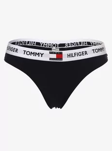 Tommy Hilfiger - Stringi damskie, niebieski - Majtki damskie - miniaturka - grafika 1
