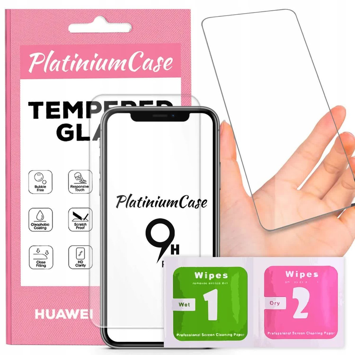 Szkło hartowane 9H szybka do HUAWEI P SMART S