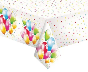 OBRUS DAISY BIRTHDAY BALLOONS 120X180CM POL-MAK - Długopisy - miniaturka - grafika 1