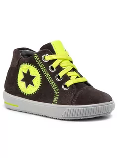Buty dla chłopców - Superfit Sneakersy 1-000348-3000 Brązowy - grafika 1