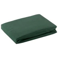 Prześcieradła - Euro Firany Prześcieradło z Gumką Jersey D91 120x200 w.25 Zielony 1219450 - miniaturka - grafika 1