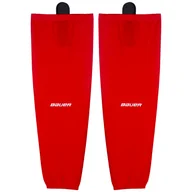 Hokej - Skarpety hokejowe Bauer  Flex Stock Youth L/XL, Czerwony - miniaturka - grafika 1