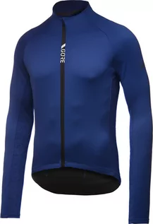 Koszulki rowerowe - GORE WEAR C5 Termiczna bluza Mężczyźni, niebieski L 2022 Koszulki kolarskie - grafika 1