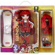 Lalki dla dziewczynek - Rainbow High Winter Break Fashion - Ruby (3szt) Mga Entertainment - miniaturka - grafika 1