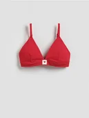 Biustonosze - Reserved - Miękki biustonosz - czerwony - miniaturka - grafika 1