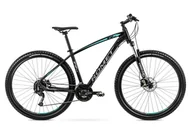 Rowery - Rower męski górski Romet Rambler R9.3 29 M(18") czarno-turkusowo-szary (3M7P) - miniaturka - grafika 1