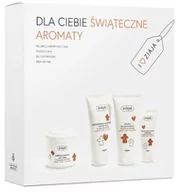 Zestawy kosmetyków damskich - Ziaja Gingerbread Gift Set zestaw Peeling do ciała 200 ml + pianka do ciała 160 ml + krem do rąk 50 ml + żel pod prysznic 160 ml - miniaturka - grafika 1