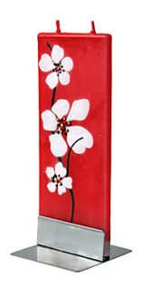 Świece - Batek Czerwona Magnolia Świeca ozdobna - grafika 1