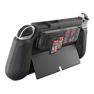 Zestawy myszka + klawiatura - Etui ochronne do Nintendo Switch OLED Kiwi Home N19 czarne - miniaturka - grafika 1