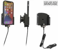 Uchwyty samochodowe do telefonów - Uchwyt aktywny z kablem USB do Apple iPhone 14 Plus w futerale lub bez o wymiarach: 75-89 mm (szer.), 6-10 mm (grubość). - miniaturka - grafika 1
