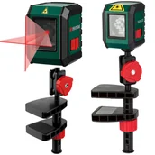 Inne urządzenia pomiarowe - Laser krzyżowy Parkside PKLL 7 E4 z zaciskiem - miniaturka - grafika 1