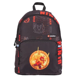 LEGO Ninjago Basic Backpack 20266-2502, Czarne Plecak, pojemność: 18 L - Plecaki - miniaturka - grafika 1