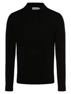 Swetry męskie - Calvin Klein - Sweter męski, czarny - miniaturka - grafika 1