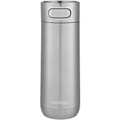 Kubki termiczne - Contigo Kubek termiczny Luxe 470 ml Stainless Steel 2115522 - miniaturka - grafika 1