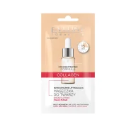 Maseczki do twarzy - Eveline Concentrated Formula Collagen błyskawicznie liftingująca maseczka do twarzy 8ml - miniaturka - grafika 1