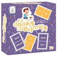 Gry planszowe - Już dodaję i odejmuję. Łamigłówki matematyczne Kangur - miniaturka - grafika 1
