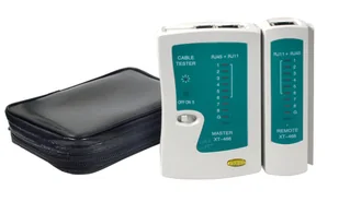 EFB Elektronik 39939.1 tester kabli sieciowych Tester kabli skrętakowych Zielony, Szary - Narzędzia sieciowe - miniaturka - grafika 1