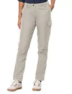 Spodnie damskie - Jack Wolfskin Damskie Spodnie Lakeside Trip Pants W Spodnie Rekreacyjne, Dusty Grey, 44 - miniaturka - grafika 1