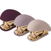 Zszywacze biurowe - INTERDRUK Zszywacz Mini Satin Gold mix - - miniaturka - grafika 1