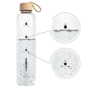 Wessper Activemax Crystalline 1L szklana butelka motywacyjna - Butelki filtrujące - miniaturka - grafika 3