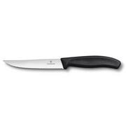 Nożyce kuchenne - Nóż do steka steków VICTORINOX SWISS CLASSIC 12 cm czarny - miniaturka - grafika 1