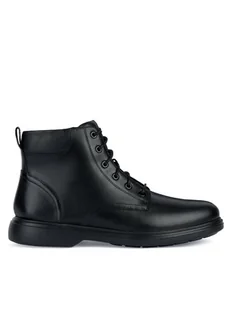 Geox Trapery U Ottavio U36DCA 00085 C9999 Czarny - Botki męskie - miniaturka - grafika 1