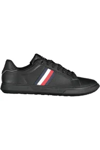 CZARNE BUTY SPORTOWE TOMMY HILFIGER MĘSKIE - Portfele - miniaturka - grafika 1