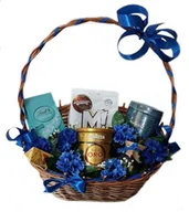 Zestawy upominkowe - Poczta Upominkowa, kosz prezentowy Chabrowe Marzenie - miniaturka - grafika 1