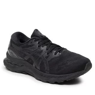 Buty sportowe męskie - Asics Buty Gel-Nimbus 23 1011B004 Black/Black 002 - grafika 1